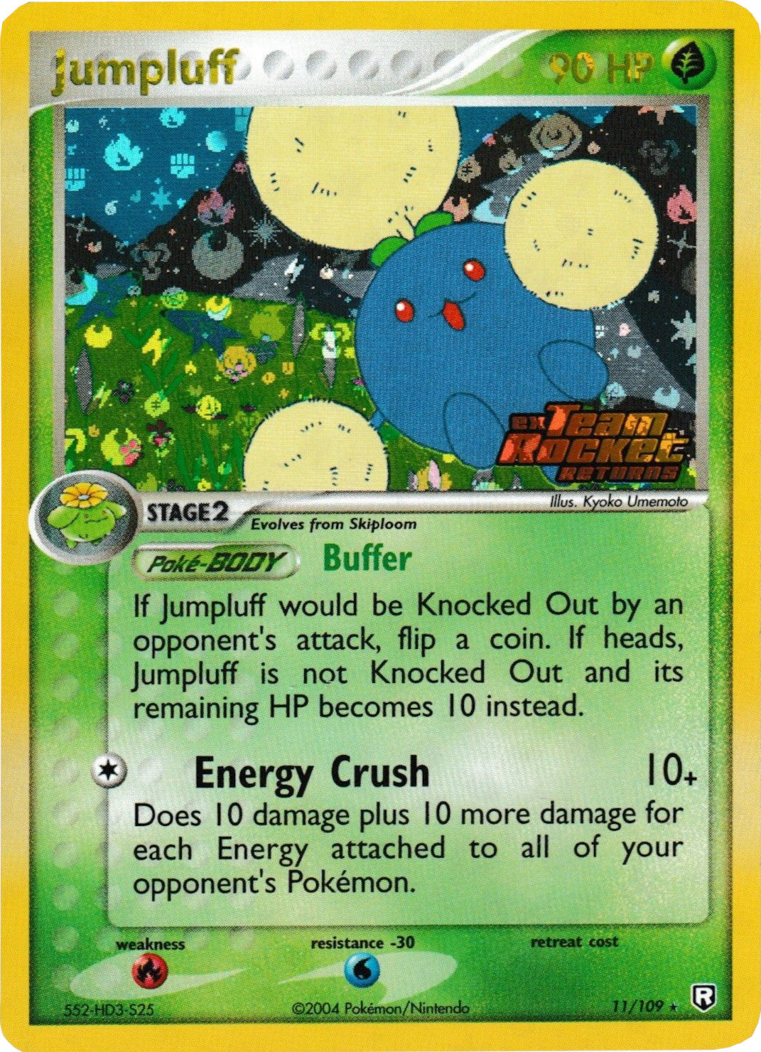 Jumpluff (11/109) (Stamped) [EX: Team Rocket Returns] | Dragon's Lair Comics and Fantasy Houston TX
