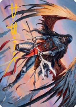 Liesa, Forgotten Archangel Art Card (Gold-Stamped Signature) [Innistrad: Midnight Hunt Art Series] | Dragon's Lair Comics and Fantasy Houston TX