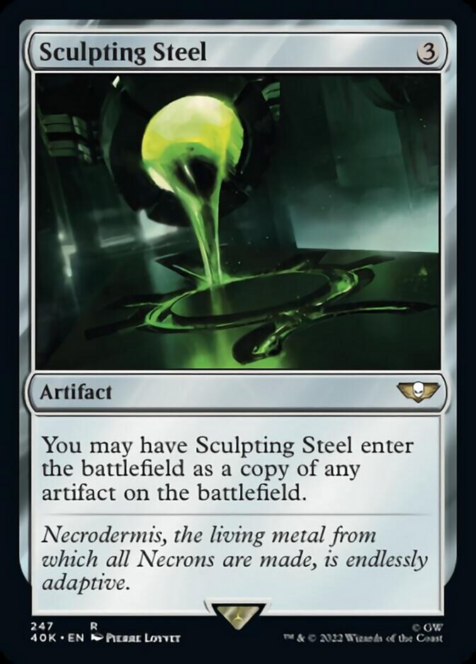 Sculpting Steel (Surge Foil) [Warhammer 40,000] | Dragon's Lair Comics and Fantasy Houston TX