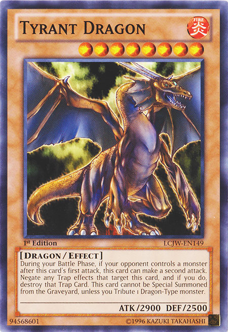 Tyrant Dragon [LCJW-EN149] Common | Dragon's Lair Comics and Fantasy Houston TX