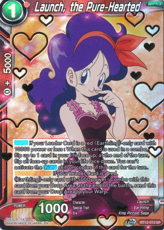 Launch, the Pure-Hearted (BT12-013) [Vicious Rejuvenation] | Dragon's Lair Comics and Fantasy Houston TX