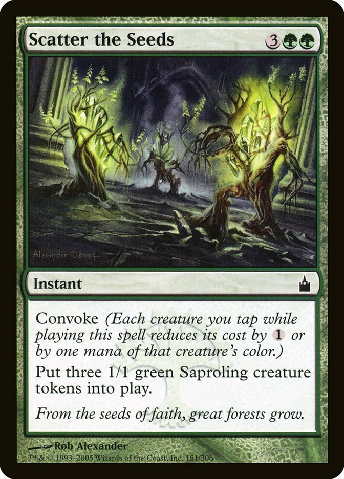 Scatter the Seeds [Ravnica: City of Guilds] | Dragon's Lair Comics and Fantasy Houston TX