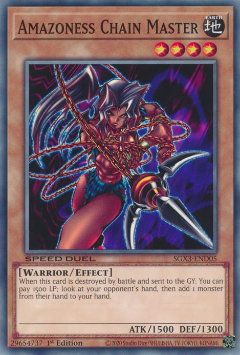 Amazoness Chain Master [SGX3-END05] Common | Dragon's Lair Comics and Fantasy Houston TX