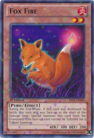 Fox Fire [BP01-EN010] Starfoil Rare | Dragon's Lair Comics and Fantasy Houston TX