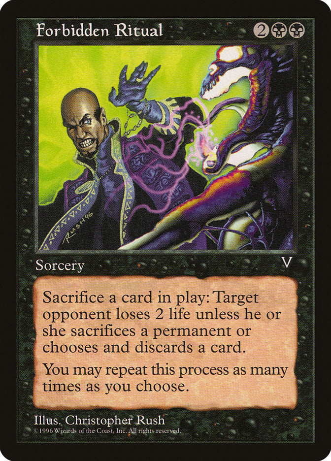 Forbidden Ritual [Visions] | Dragon's Lair Comics and Fantasy Houston TX