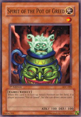 Spirit of the Pot of Greed [IOC-009] Common | Dragon's Lair Comics and Fantasy Houston TX