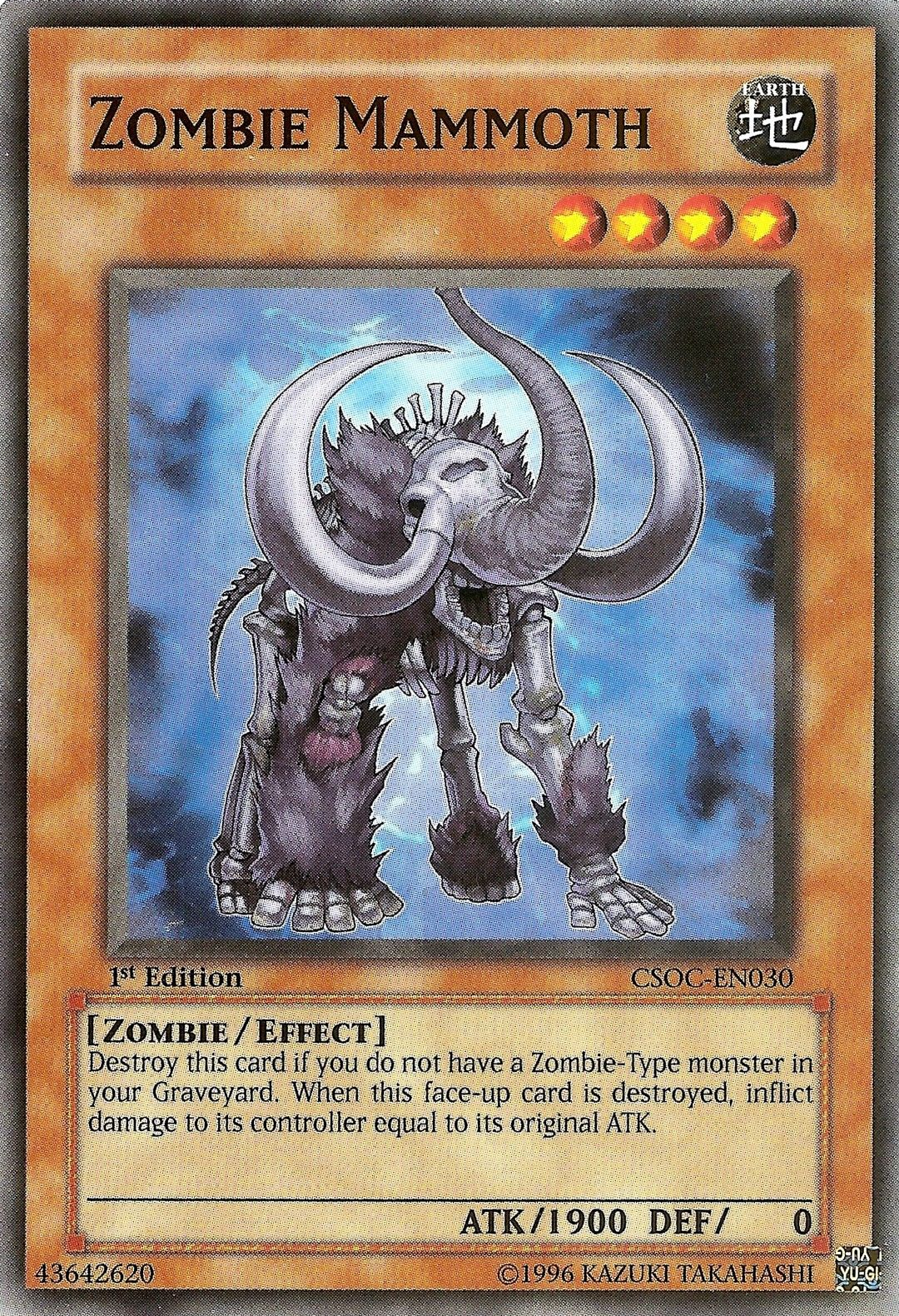 Zombie Mammoth [CSOC-EN030] Common | Dragon's Lair Comics and Fantasy Houston TX