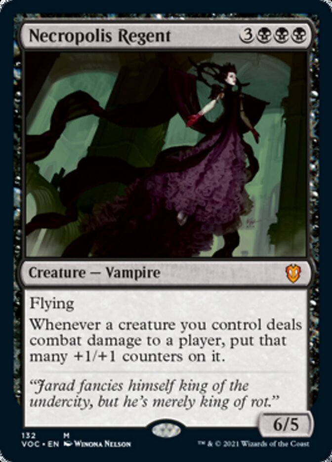 Necropolis Regent [Innistrad: Crimson Vow Commander] | Dragon's Lair Comics and Fantasy Houston TX