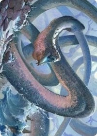 Koma, Cosmos Serpent 1 Art Card [Kaldheim Art Series] | Dragon's Lair Comics and Fantasy Houston TX