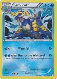 Samurott (41/149) (Cosmos Holo) (Blister Exclusive) [Black & White: Boundaries Crossed] | Dragon's Lair Comics and Fantasy Houston TX