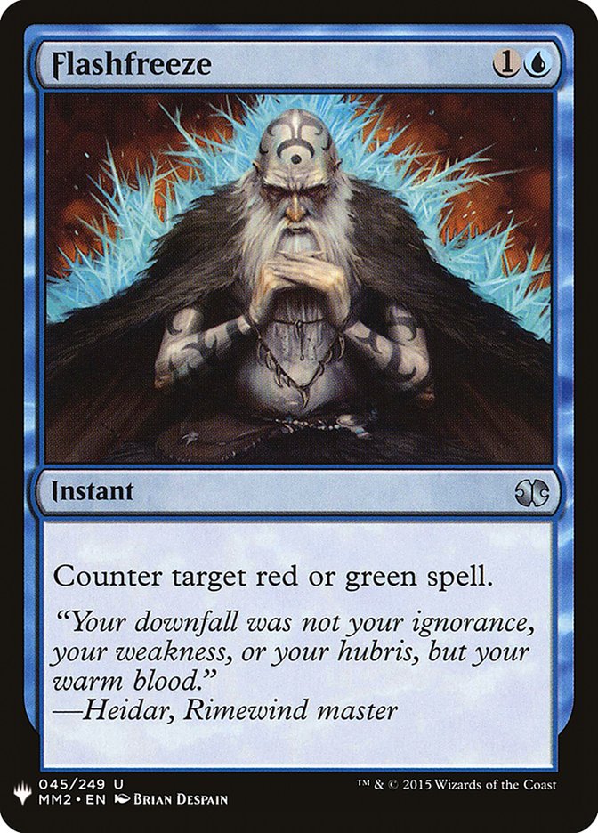 Flashfreeze [Mystery Booster] | Dragon's Lair Comics and Fantasy Houston TX