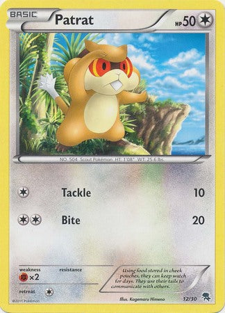 Patrat (12/30) [Black & White: Trainer Kit - Zoroark] | Dragon's Lair Comics and Fantasy Houston TX