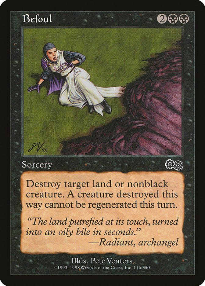 Befoul [Urza's Saga] | Dragon's Lair Comics and Fantasy Houston TX