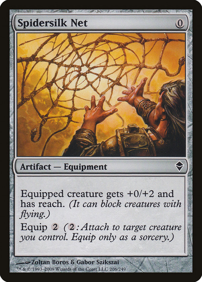 Spidersilk Net [Zendikar] | Dragon's Lair Comics and Fantasy Houston TX