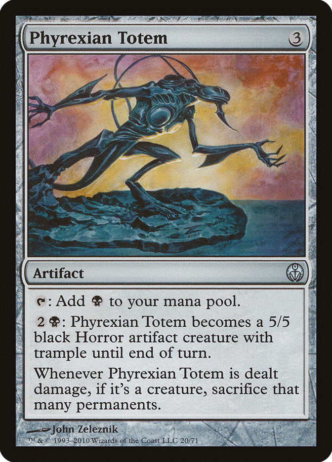 Phyrexian Totem [Duel Decks: Phyrexia vs. the Coalition] | Dragon's Lair Comics and Fantasy Houston TX