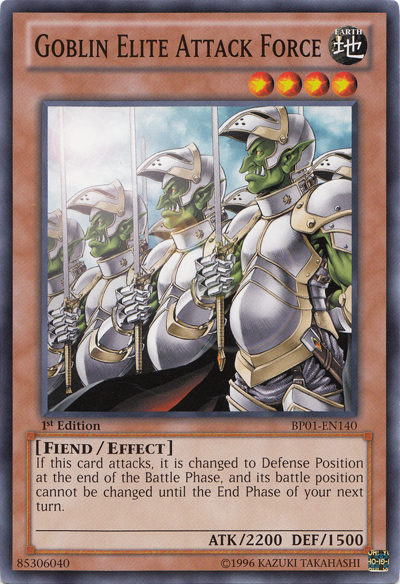 Goblin Elite Attack Force [BP01-EN140] Common | Dragon's Lair Comics and Fantasy Houston TX