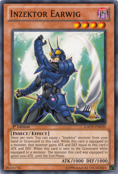 Inzektor Earwig [GAOV-EN030] Common | Dragon's Lair Comics and Fantasy Houston TX