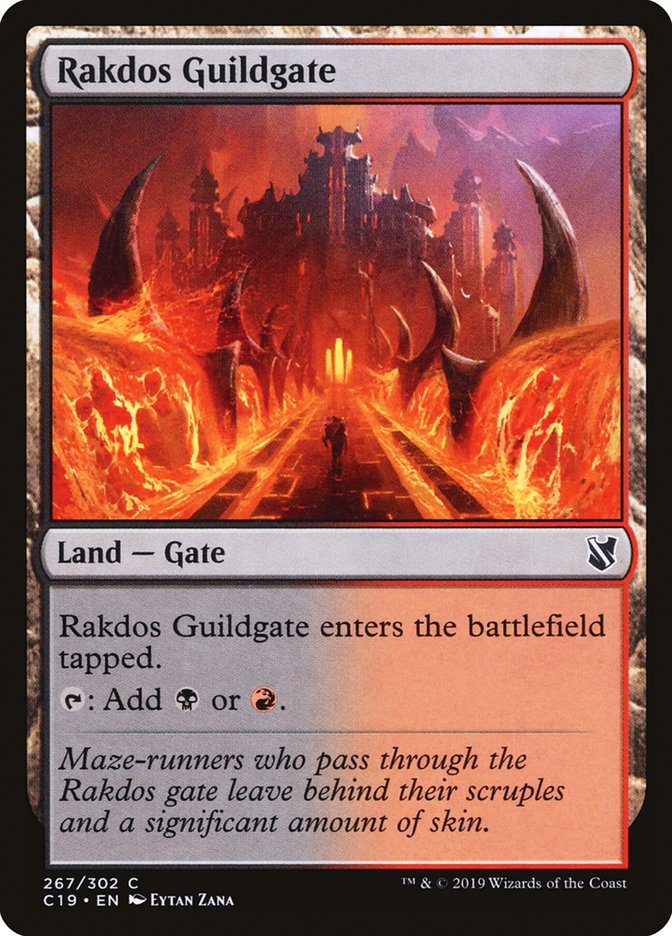 Rakdos Guildgate [Commander 2019] | Dragon's Lair Comics and Fantasy Houston TX