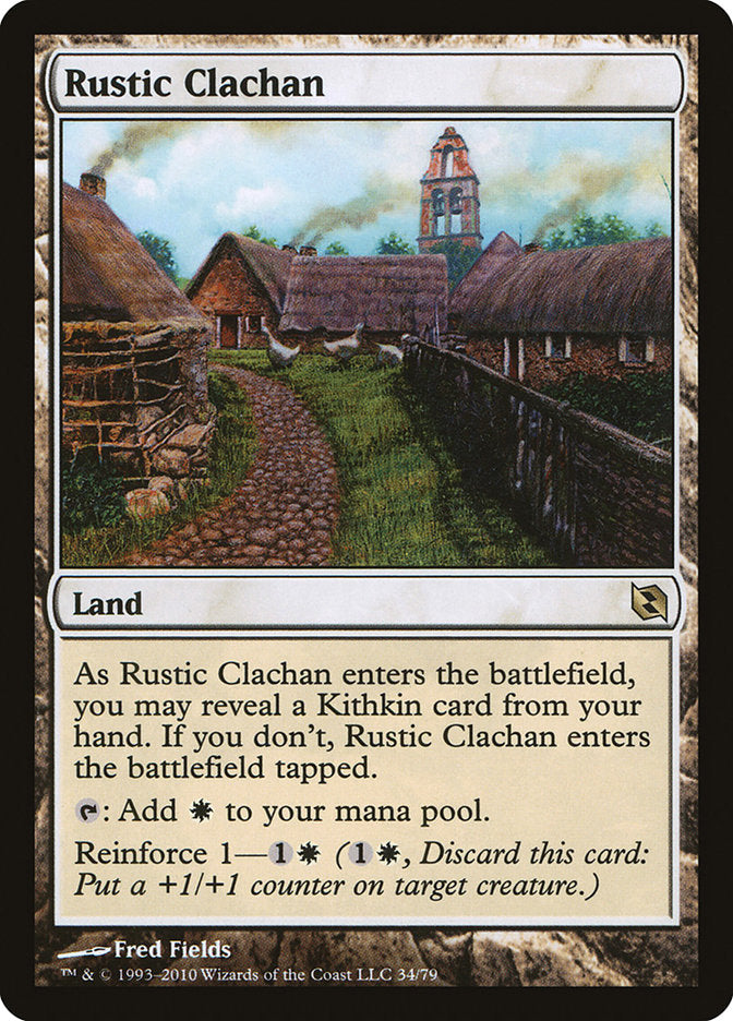 Rustic Clachan [Duel Decks: Elspeth vs. Tezzeret] | Dragon's Lair Comics and Fantasy Houston TX