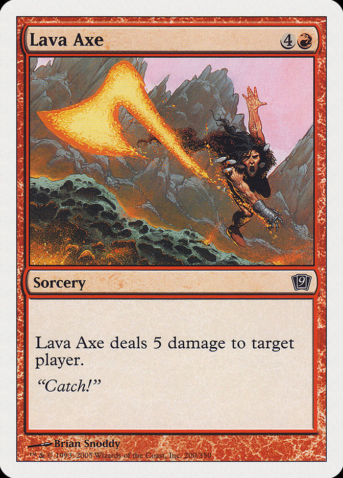 Lava Axe [Ninth Edition] | Dragon's Lair Comics and Fantasy Houston TX