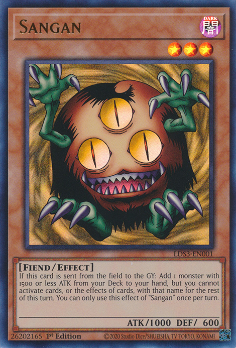 Sangan [LDS3-EN001] Ultra Rare | Dragon's Lair Comics and Fantasy Houston TX