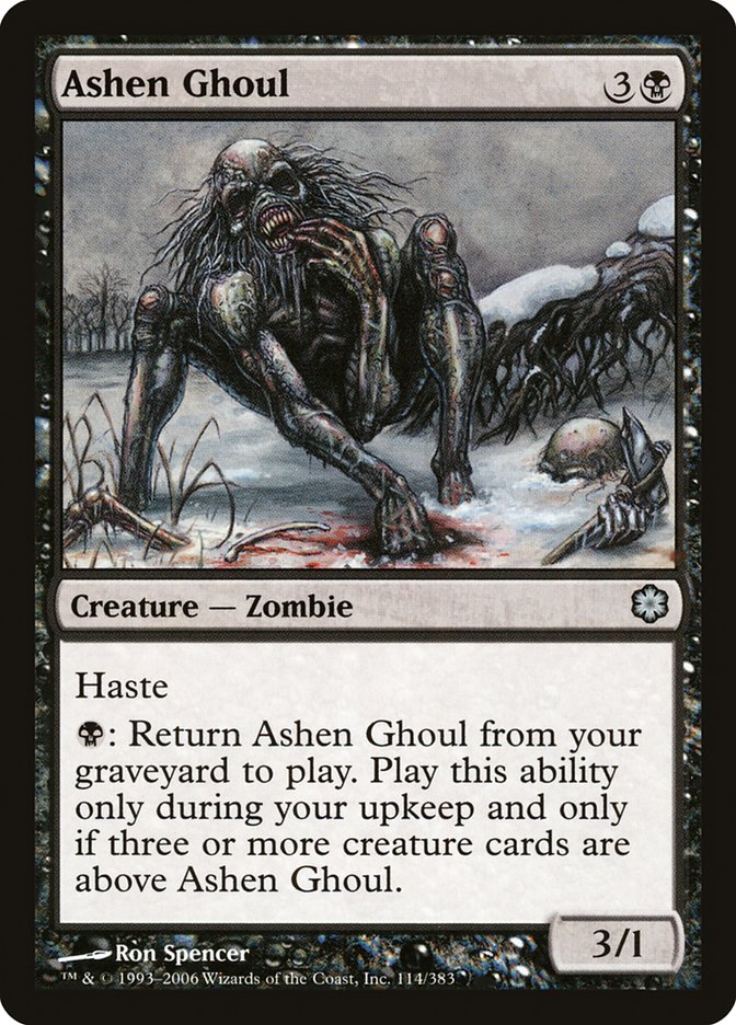 Ashen Ghoul [Coldsnap Theme Decks] | Dragon's Lair Comics and Fantasy Houston TX