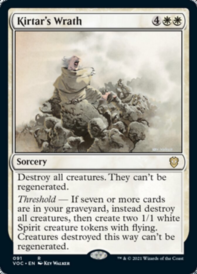 Kirtar's Wrath [Innistrad: Crimson Vow Commander] | Dragon's Lair Comics and Fantasy Houston TX