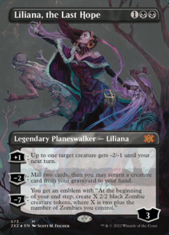 Liliana, the Last Hope (Textured Foil) [Double Masters 2022] | Dragon's Lair Comics and Fantasy Houston TX
