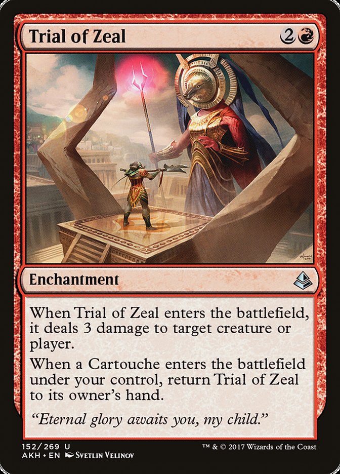 Trial of Zeal [Amonkhet] | Dragon's Lair Comics and Fantasy Houston TX