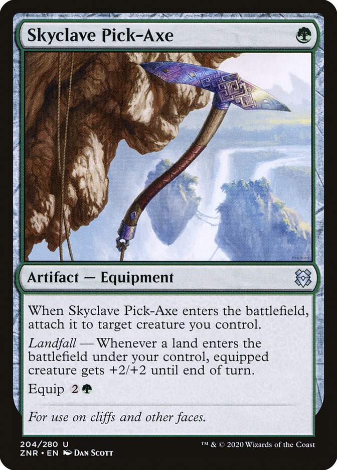 Skyclave Pick-Axe [Zendikar Rising] | Dragon's Lair Comics and Fantasy Houston TX