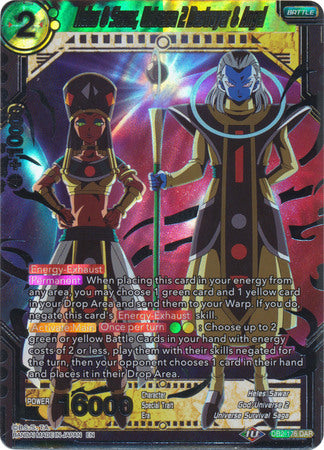 Heles & Sawar, Universe 2 Destroyer & Angel (DB2-176) [Divine Multiverse] | Dragon's Lair Comics and Fantasy Houston TX