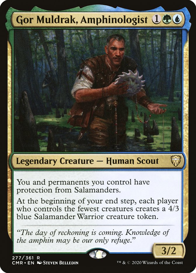 Gor Muldrak, Amphinologist [Commander Legends] | Dragon's Lair Comics and Fantasy Houston TX