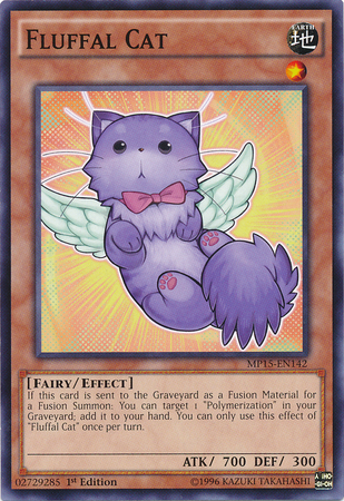 Fluffal Cat [MP15-EN142] Common | Dragon's Lair Comics and Fantasy Houston TX