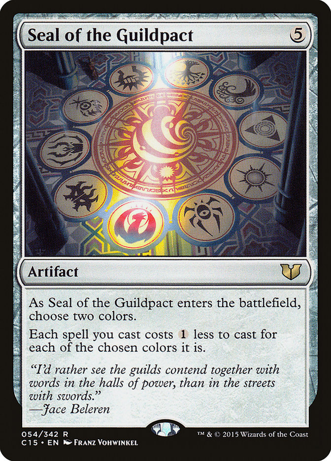 Seal of the Guildpact [Commander 2015] | Dragon's Lair Comics and Fantasy Houston TX
