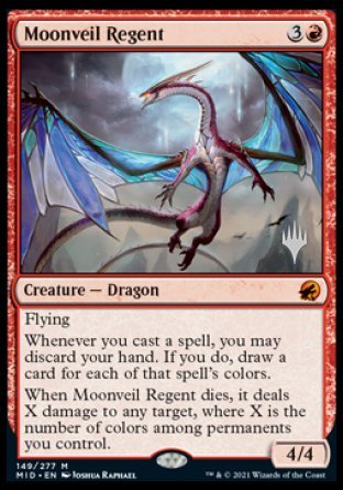 Moonveil Regent (Promo Pack) [Innistrad: Midnight Hunt Promos] | Dragon's Lair Comics and Fantasy Houston TX