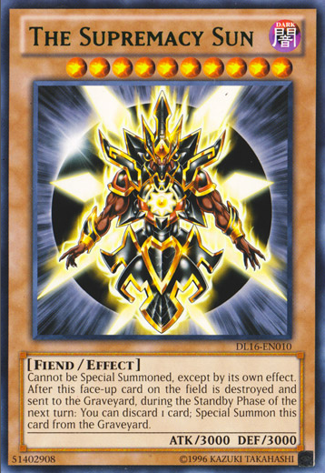 The Supremacy Sun (Green) [DL16-EN010] Rare | Dragon's Lair Comics and Fantasy Houston TX