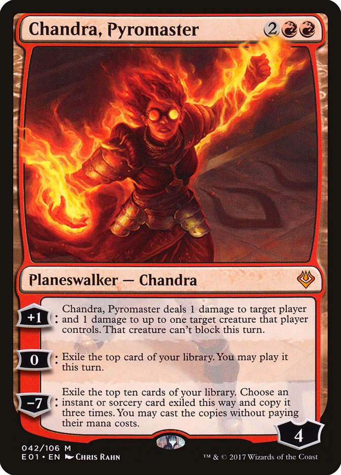 Chandra, Pyromaster [Archenemy: Nicol Bolas] | Dragon's Lair Comics and Fantasy Houston TX
