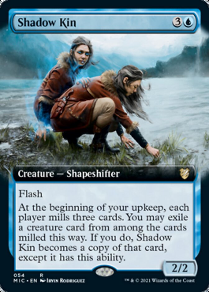 Shadow Kin (Extended Art) [Innistrad: Midnight Hunt Commander] | Dragon's Lair Comics and Fantasy Houston TX