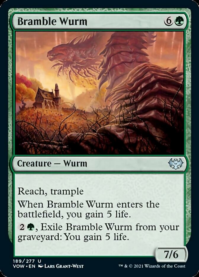 Bramble Wurm [Innistrad: Crimson Vow] | Dragon's Lair Comics and Fantasy Houston TX