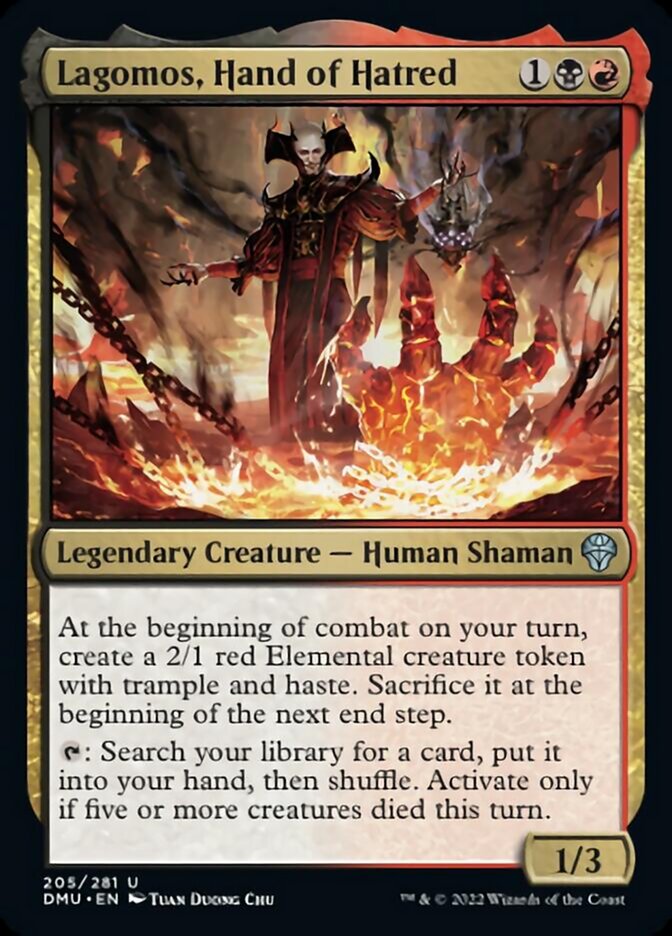 Lagomos, Hand of Hatred [Dominaria United] | Dragon's Lair Comics and Fantasy Houston TX
