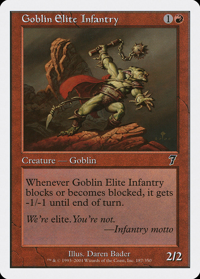 Goblin Elite Infantry [Seventh Edition] | Dragon's Lair Comics and Fantasy Houston TX