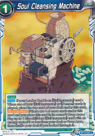 Soul Cleansing Machine (BT12-054) [Vicious Rejuvenation] | Dragon's Lair Comics and Fantasy Houston TX