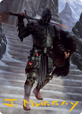 Dakkon, Shadow Slayer Art Card (49) (Gold-Stamped Signature) [Modern Horizons 2 Art Series] | Dragon's Lair Comics and Fantasy Houston TX