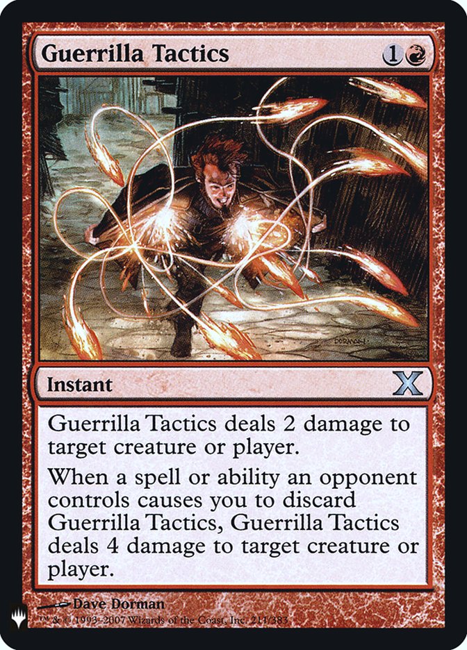 Guerrilla Tactics [Mystery Booster] | Dragon's Lair Comics and Fantasy Houston TX