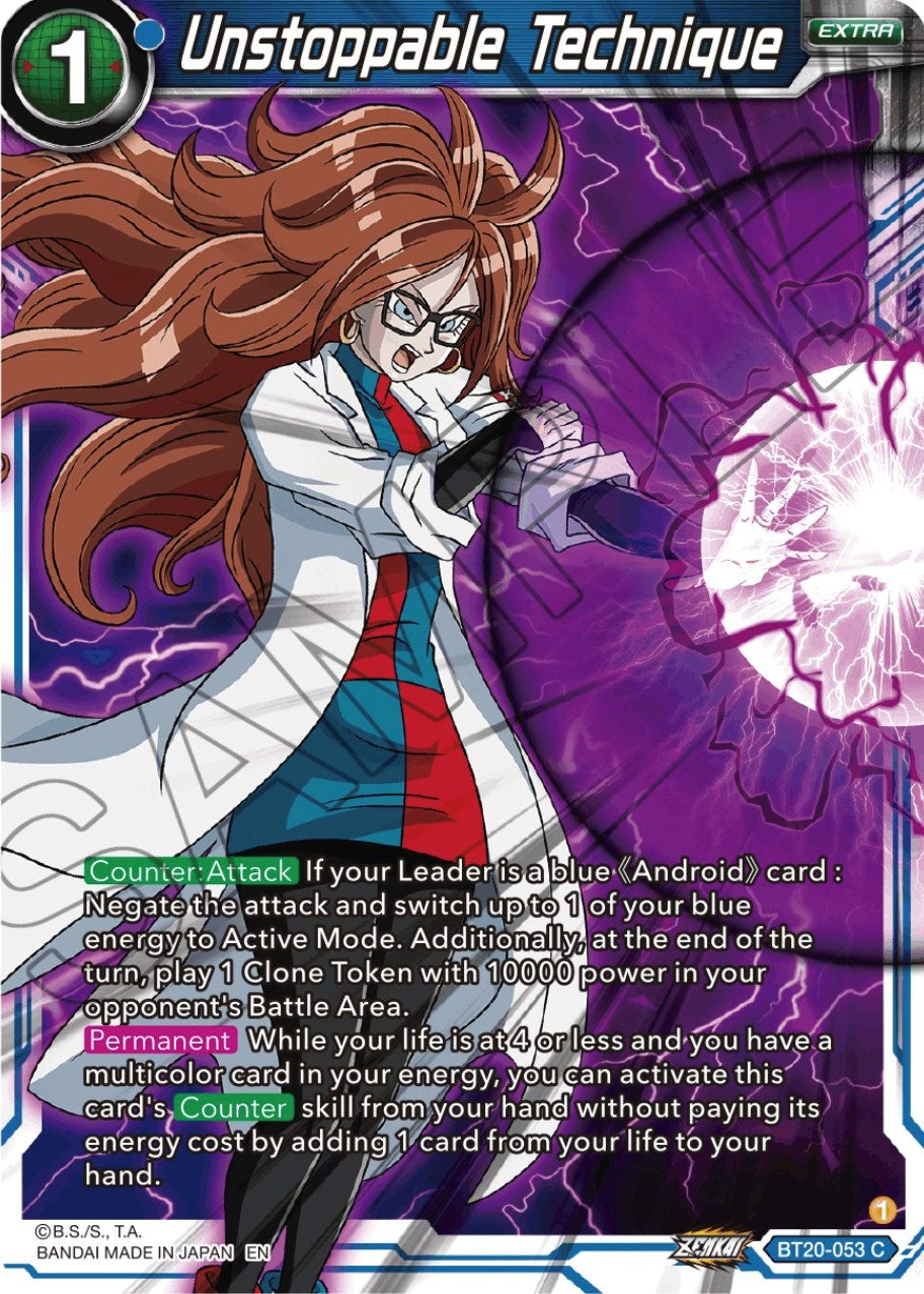 Unstoppable Technique (BT20-053) [Power Absorbed] | Dragon's Lair Comics and Fantasy Houston TX