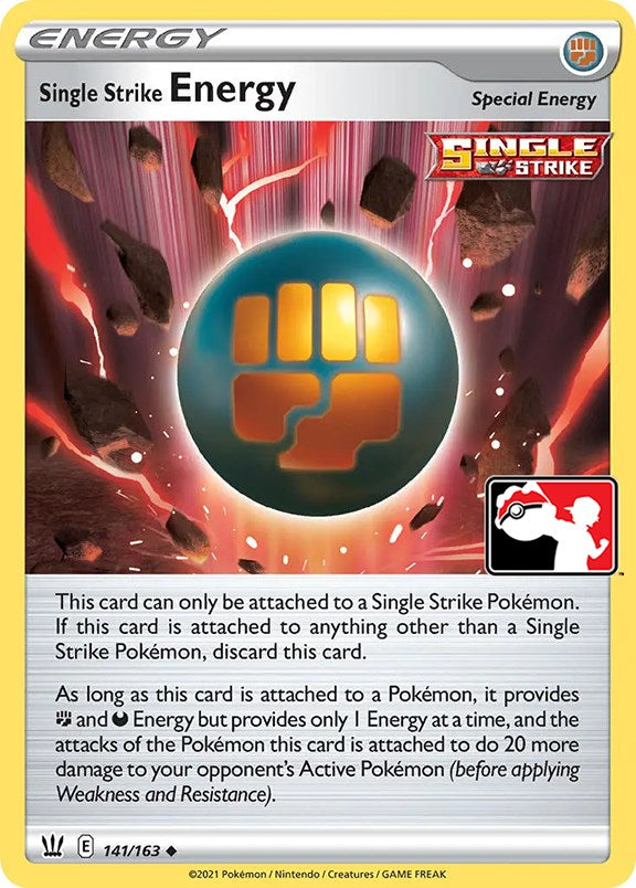 Single Strike Energy (141/163) [Prize Pack Series Two] | Dragon's Lair Comics and Fantasy Houston TX