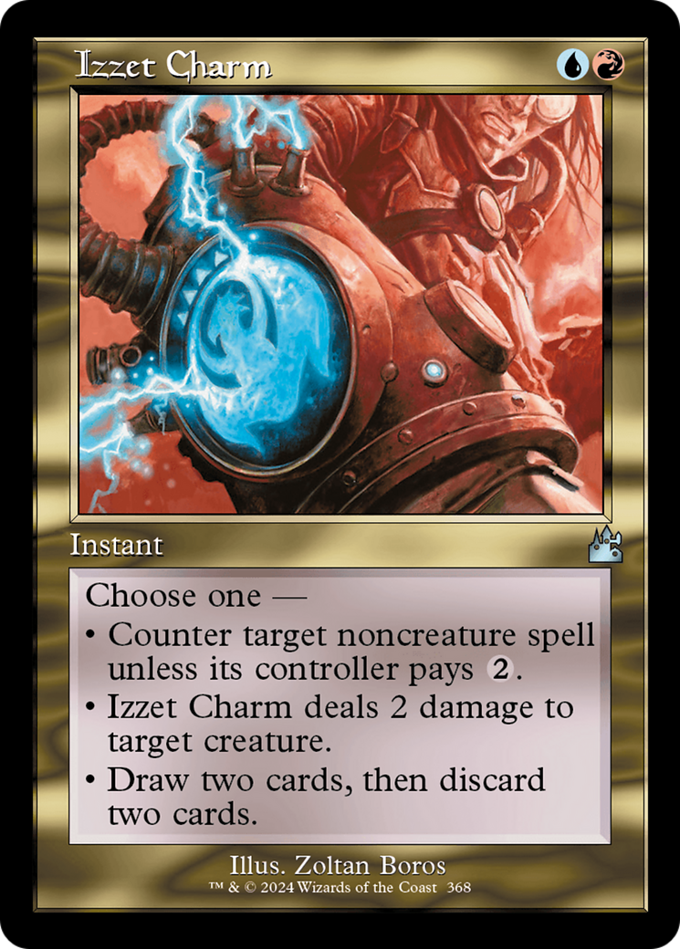 Izzet Charm (Retro Frame) [Ravnica Remastered] | Dragon's Lair Comics and Fantasy Houston TX
