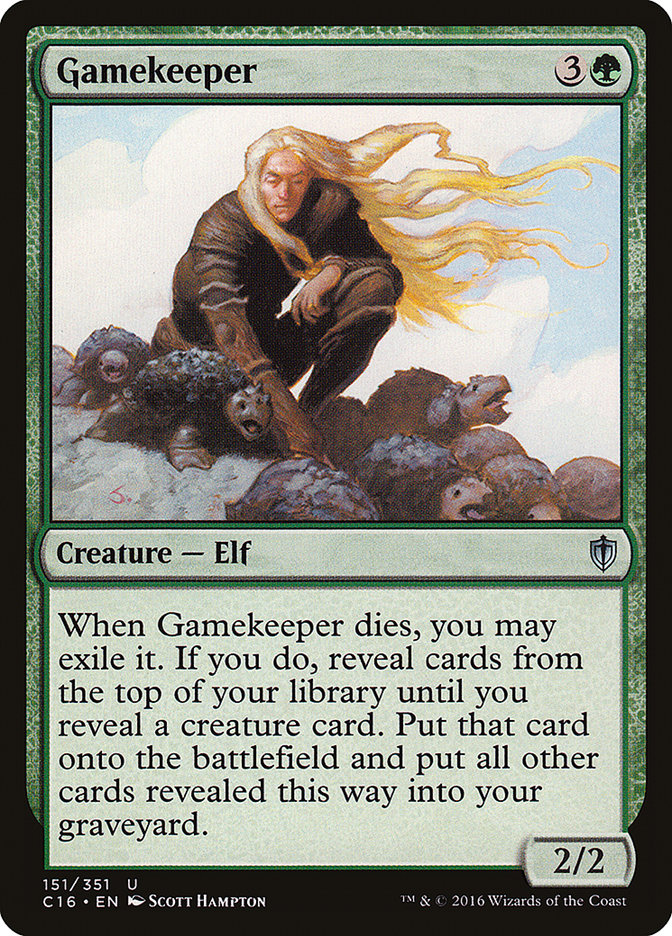 Gamekeeper [Commander 2016] | Dragon's Lair Comics and Fantasy Houston TX