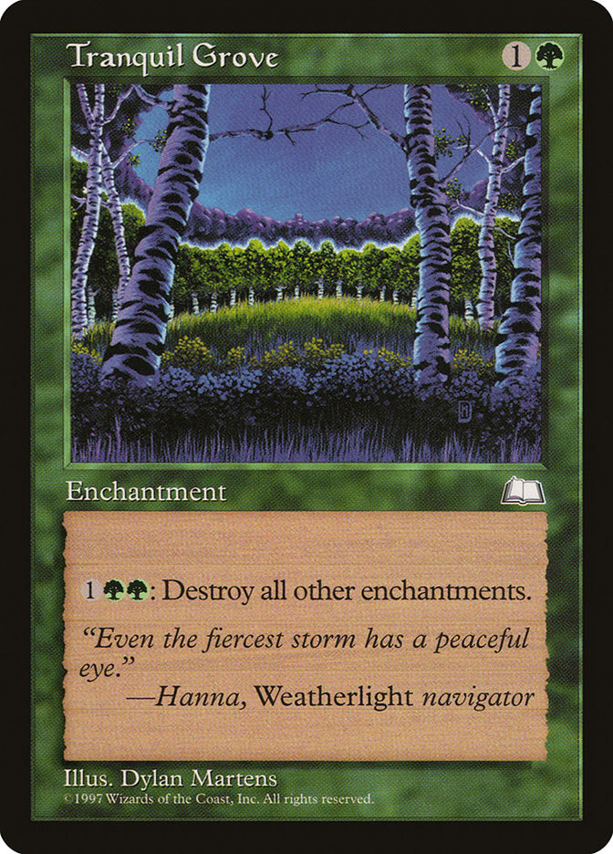 Tranquil Grove [Weatherlight] | Dragon's Lair Comics and Fantasy Houston TX