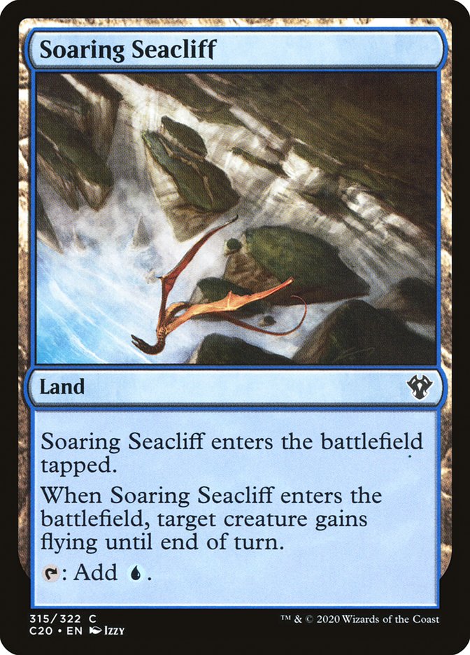 Soaring Seacliff [Commander 2020] | Dragon's Lair Comics and Fantasy Houston TX